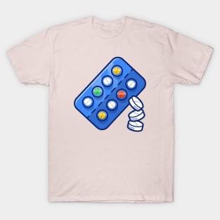 Tablets Strip Cartoon T-Shirt